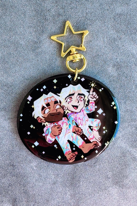 STARGAYZING JAYVIK (ARCANE) - ACRYLIC KEYCHAIN