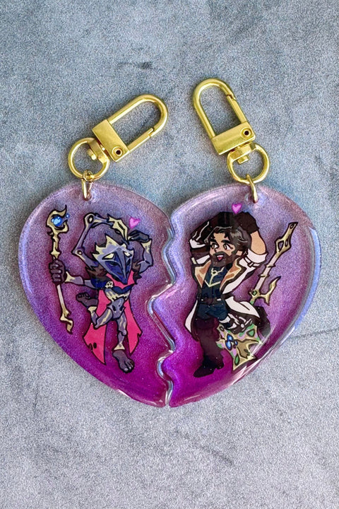 JAYVIK DIVORCE SET (ARCANE) - ACRYLIC KEYCHAIN