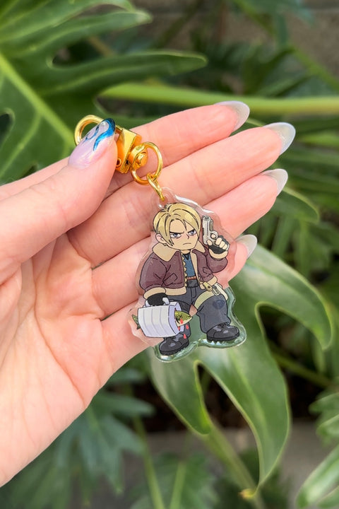 LEON KENNEDY (Resident Evil) - ACRYLIC KEYCHAIN