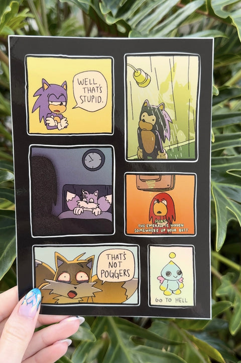 SONIC MEMES (Sonic the Hedgehog) - STICKERS