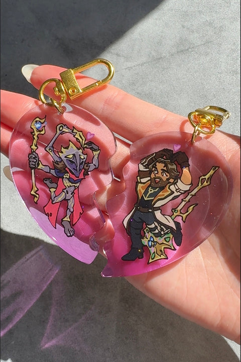 JAYVIK DIVORCE SET (ARCANE) - ACRYLIC KEYCHAIN