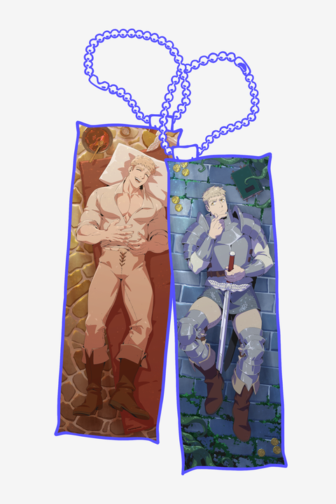 LAIOS (Dungeon Meshi) DAKIMAKURA-KEYCHAIN