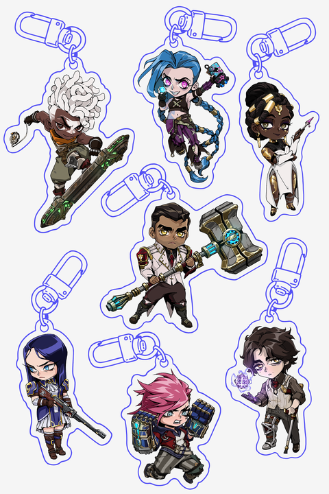 ARCANE - ACRYLIC KEYCHAIN