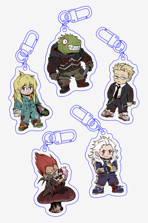 DOROHEDORO - ACRYLIC KEYCHAINS