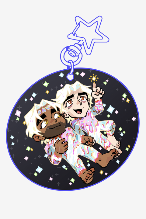 STARGAYZING JAYVIK (ARCANE) - ACRYLIC KEYCHAIN