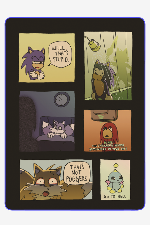 SONIC MEMES (Sonic the Hedgehog) - STICKERS