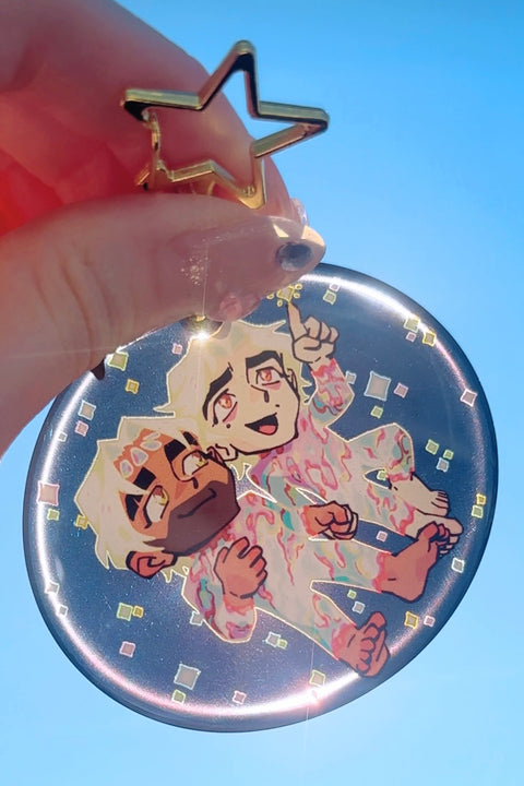 STARGAYZING JAYVIK (ARCANE) - ACRYLIC KEYCHAIN