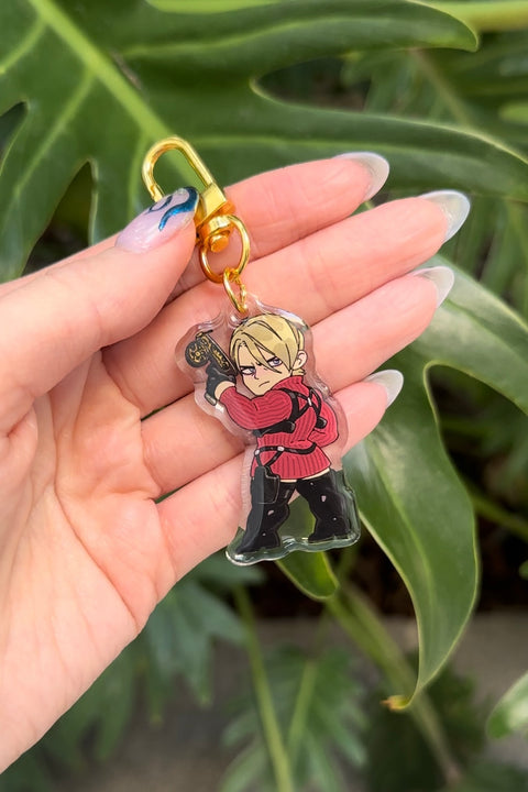 LEON KENNEDY (Resident Evil) - ACRYLIC KEYCHAIN