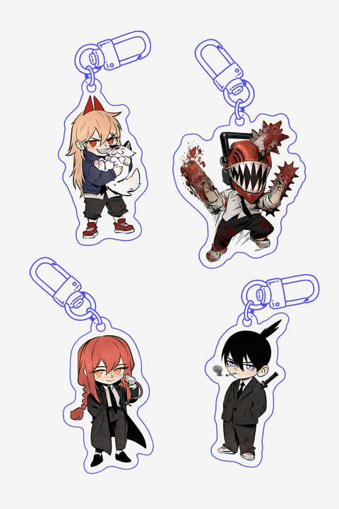 CHAINSAW MAN - ACRYLIC KEYCHAINS